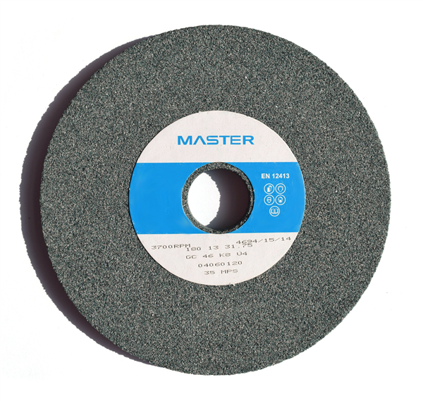 Master Grinding Wheel 180 x 13 x 31.75mm GC46 K8V - with storage box